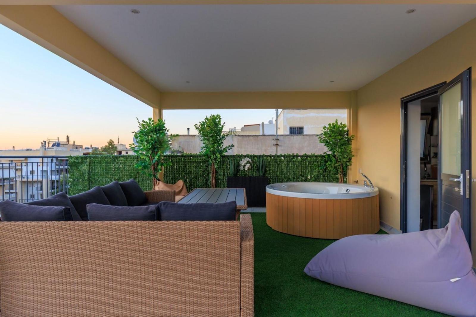 Aiolos Super Lux Suite Jucuzzi Nea Smyrni Centre 아테네 외부 사진